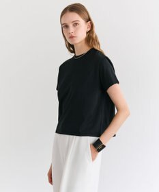 BEIGE， DIOP / スビンコットン クロップドTシャツ