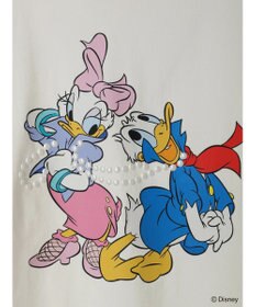 Green Parks ドナルドダック９０ｔｈ／アクセ風プリントＴＥＥ