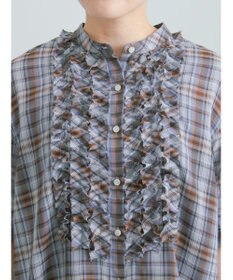 Te chichi チェックフリルブラウス《2026 SUMMER LOOK item》