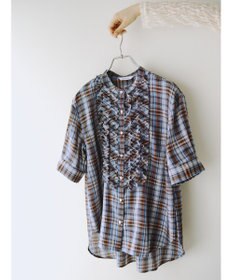 Te chichi チェックフリルブラウス《2026 SUMMER LOOK item》