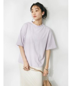 CRAFT STANDARD BOUTIQUE 接触冷感モックネックリングドットプルオーバー