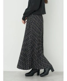 earth music&ecology すきな丈プリーツスカート