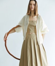 uncrave 【手洗い可】ドライタッチ ニット カップ付き バンドゥ（uncrave WHITE）