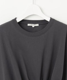 23区 【SLOW/一部店舗限定】MVSコットン カシュクールデザイン Tシャツ