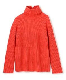 BEIGE， 【洗える】BERTAINA /  配色リンキングタートルネックニット