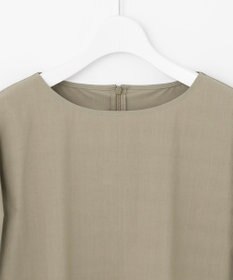 自由区 【洗える】エンブロイダリー プルオーバーブラウス