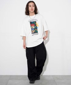 WEGO 【ユニセックス着用ITEM/MLサイズ展開】別注PIRAKOグラフィックT（S）