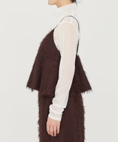 uncrave 【手洗い可】フリンジ ジャガード ビスチェ（uncrave STANDARD）