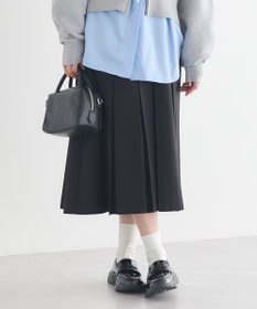 earth music&ecology タックプリーツミディスカート