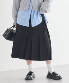 earth music&ecology タックプリーツミディスカート