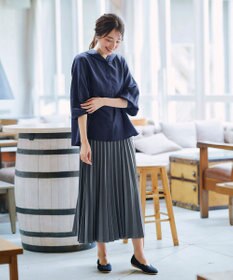 Tiaclasse L 【洗える】シアーパーカーカーディガン