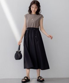 組曲 L 【WEB限定】コンビネーションワンピース