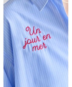 Te chichi ポイント刺繍シャツ