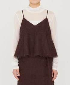 uncrave 【手洗い可】フリンジ ジャガード ビスチェ（uncrave STANDARD）