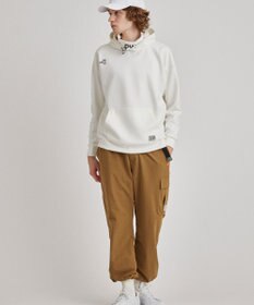 PW CIRCULUS 【MEN】スエード調 デタッチャブルフーディ