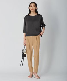 ICB 【WEB限定カラーあり・洗える】Calm プルオーバーブラウス