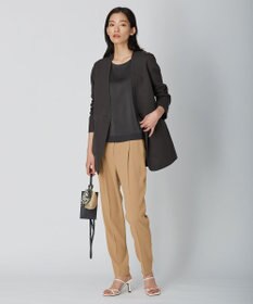 ICB 【WEB限定カラーあり・洗える】Calm プルオーバーブラウス