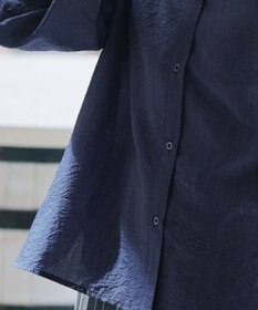 Tiaclasse L 【洗える】シアーパーカーカーディガン