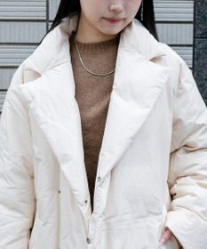 KWD 【日本製/高品質ダウン】DOWN COAT グリーンダウン ロングダウンコート