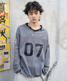 WEGO 【ユニセックス着用ITEM】ナンバリングホッケーT（LS）