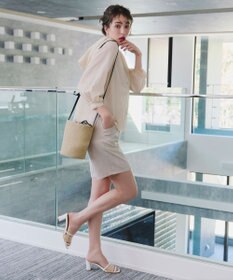 Tiaclasse L 【洗える】シアーパーカーカーディガン