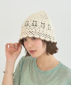 earth music&ecology クロッシェハット