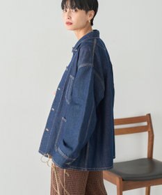 AMERICAN HOLIC デニムカバーオールジャケット
