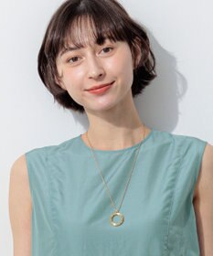 23区 【先行予約】メタルオーバル ワントップ ネックレス