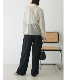 Green Parks AnriettMusee ドットチュール２ＷＡＹボウタイブラウス