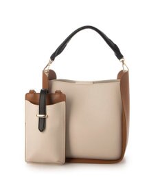 UNBILLION カシュカシュ cachecache / スマホショルダー付きラウンドショルダーバッグ