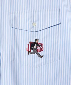 J.PRESS MEN 【AaronChang】【UNISEX】バギーフィット オックスフォードシャツ/B.D