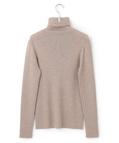 23区 【Oggi1月号/CLASSY.11月号掲載】ウーステッドウール リブタートルネック ニット