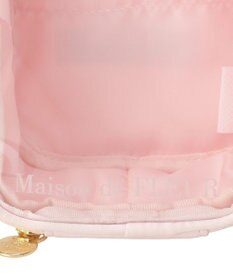 Maison de FLEUR ビジューリボンクリアポーチS