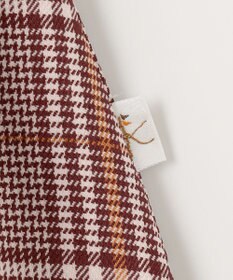 組曲 KIDS 【110-140cm】Chocolat de check ジャンパースカート