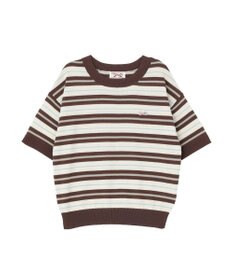 AMERICAN HOLIC 【PENNEY'S】レトロボーダー半袖ニット
