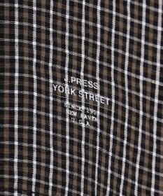J.PRESS YORK STREET 【UNISEX】ミニチェック クレイジーパターンシャツ