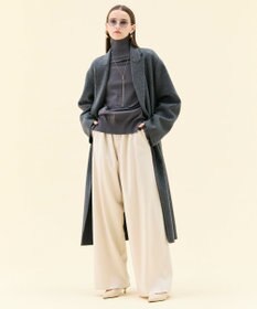 BEIGE， 【Lsize・セットアップ対応】CORBY / ウールイージーワイドパンツ