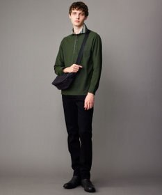 JOSEPH ABBOUD 【キングサイズ・消臭などの高機能】オーガニックコットン ダディ 長袖 ポロシャツ