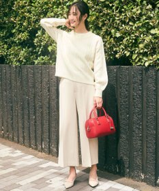 ANY SIS 【洗える】ケーブルAir ニット