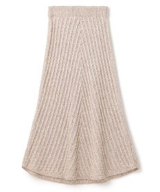JOSEPH ファジーケーブル　フレアスカート