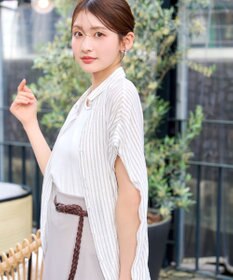 Tiaclasse 本革編み込みベルト