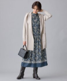 自由区 S 【洗える】ERICAパネルプリント ワンピース