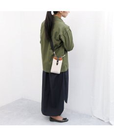 UNBILLION カシュカシュ cachecache / スマホショルダー付きラウンドショルダーバッグ