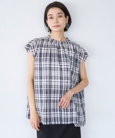 UNFILO シアー2WAYブラウス