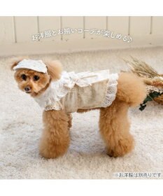 PET PARADISE ペットパラダイス フリル キャップ ４Ｓ～３Ｓ/ＳＳ～Ｓ