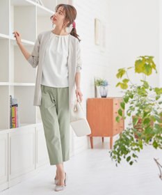 ANY SIS S 【UVケア】クールタッチミラクルガード テーパード パンツ