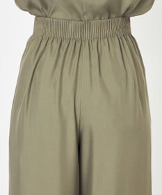 NAVE 【ReNAVE・セットアップ可/洗える/UVケア/接触冷感】フィブリルシャンブレー ワイドパンツ