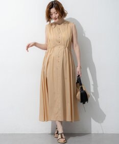 23区 【先行予約】シルキーライトクロス フレアワンピース