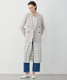 ICB L 【30th ANNIVERSARY】 ウィンドウペンプリント シャツワンピース