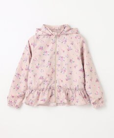 ANY KIDS フード取り外し 総柄 ブルゾン